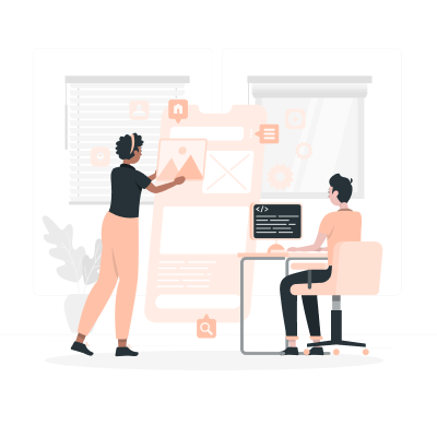 Mobile App Illustration