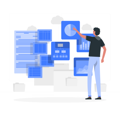 SAAS Solutions Illustration