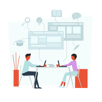 Web Consulting Illustration